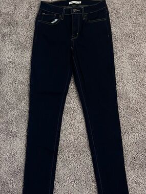 Levi's Black Skinny High-Rise Jeans